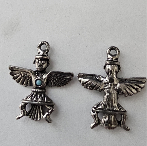 vintage Native American Knifewing charms - Picture 4 of 5